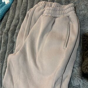 Comfrt Bark color sweatpants small new